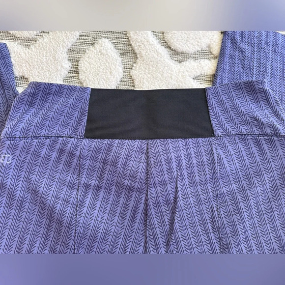 Betabrand Power-Down Azul Block PantsSz L SP - Picture 4 of 5